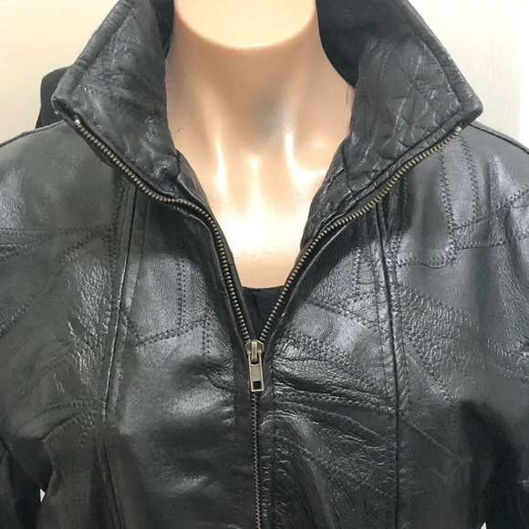 Navarre beautiful leather jacket - Picture 3 of 8